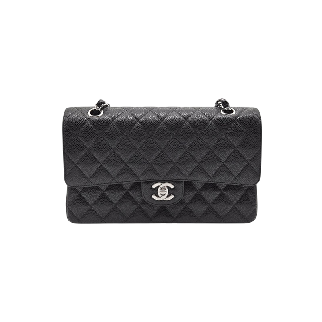 IT65PNLNQGIR Chanel Classic Medium Caviar Bag