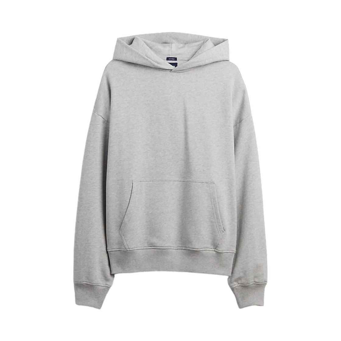 (W) 갭 헤비웨이트 오버사이즈 후드 라이트 헤더 그레이((W) Gap Heavyweight Oversized Hoodie Light Heather Grey) - 1