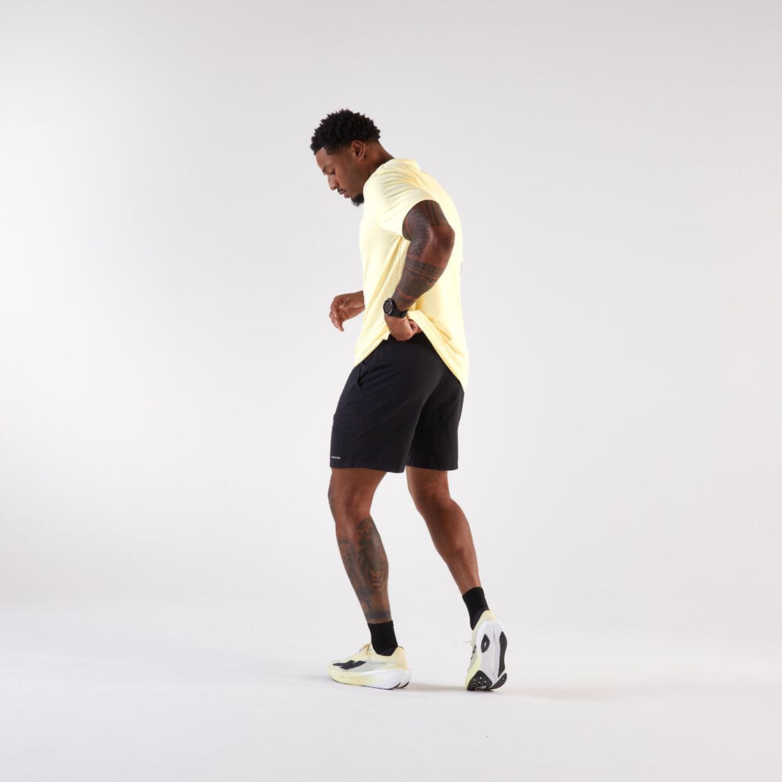 데카트론 남성 러닝화 킵스톰 템포 바닐라 옐로우(DECATHLON Kiprun Men's Running Shoes Kiprun KD900 Light Vanilla Yellow) - 7