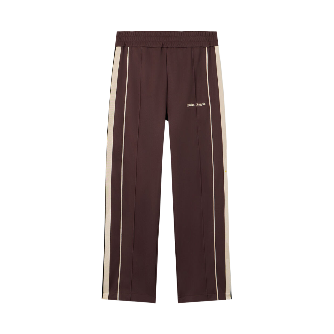 팜엔젤스 클래식 로고 빈티지 트랙 팬츠 - 브라운 오프 화이트(Palm Angels Classic Logo Vintage Track Pants - Brown Off White) - 1