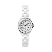 Chanel J12 Watch 28mm White Steal