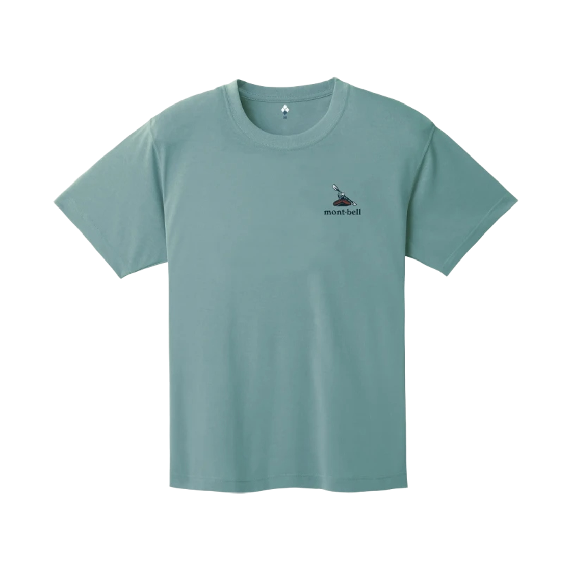 몽벨 위크론 캐년 티셔츠 라이트 블루(Montbell Wickron Canyon T-Shirt Light Blue) - 2