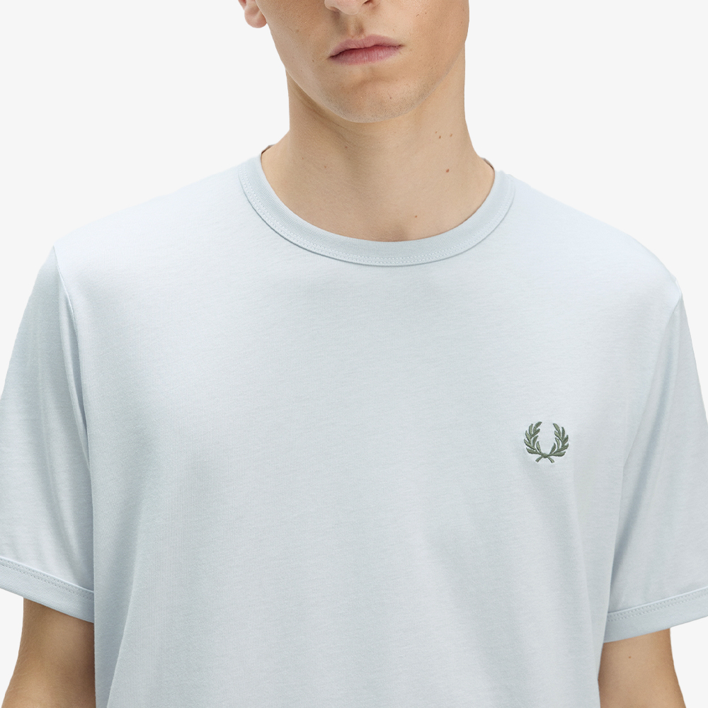 프레드페리 링어 티셔츠 더스키 블루(Fred Perry Ringer T-Shirt Dusky Blue) - 3