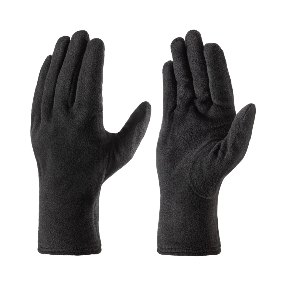 데카트론 성인 백패킹 플리스 이너 장갑 MT100 스모크 블랙(DECATHLON Adult Backpacking Fleece Inner Gloves MT100 Smoke Black)