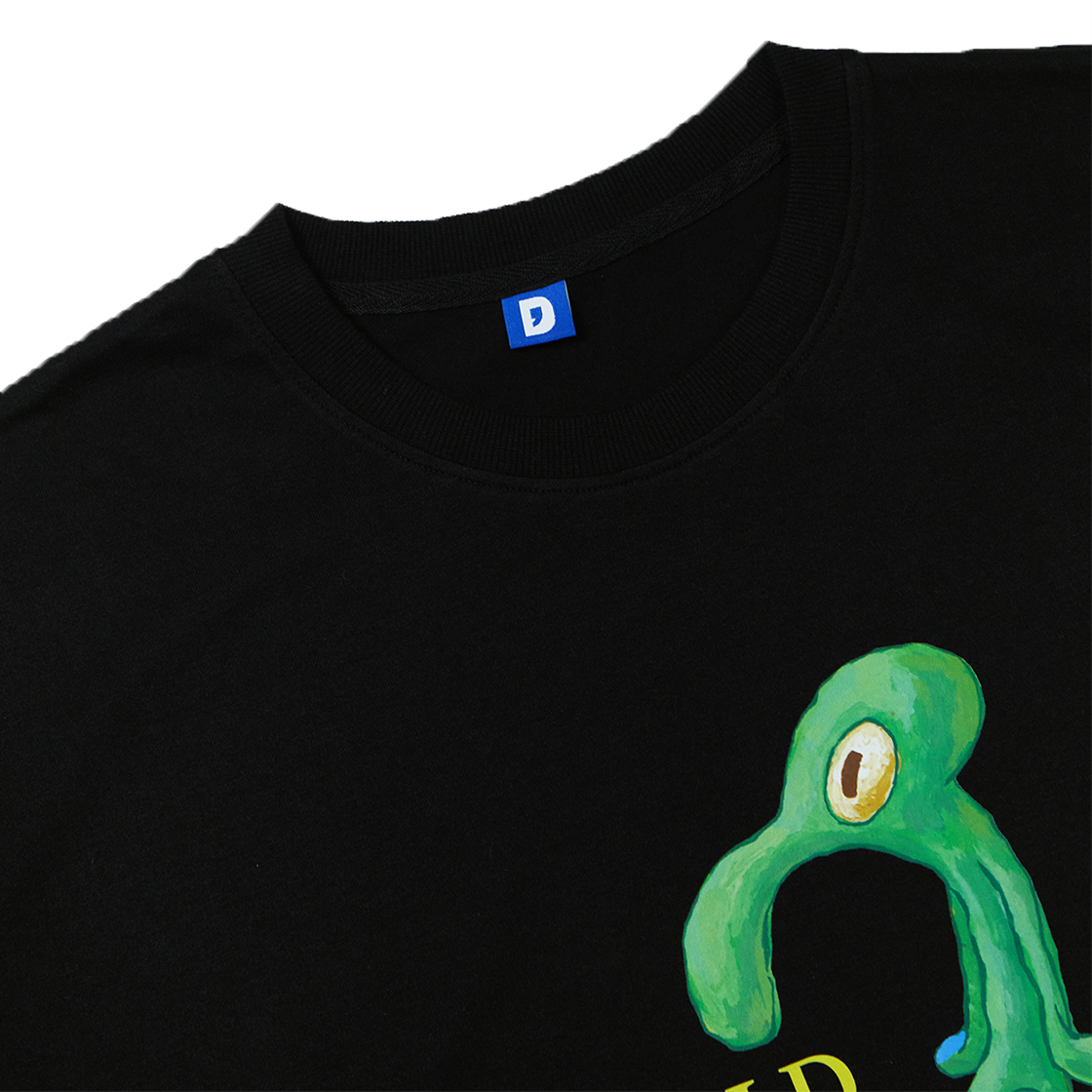 댄꼼마 x 스폰지밥 징징이 대머리와 빛 그래픽 반팔 티셔츠(DANCOMMA x SpongeBob SquarePants Squidward Tentacles Bald & Shine Graphic Short Sleeve T-Shirt) - 2