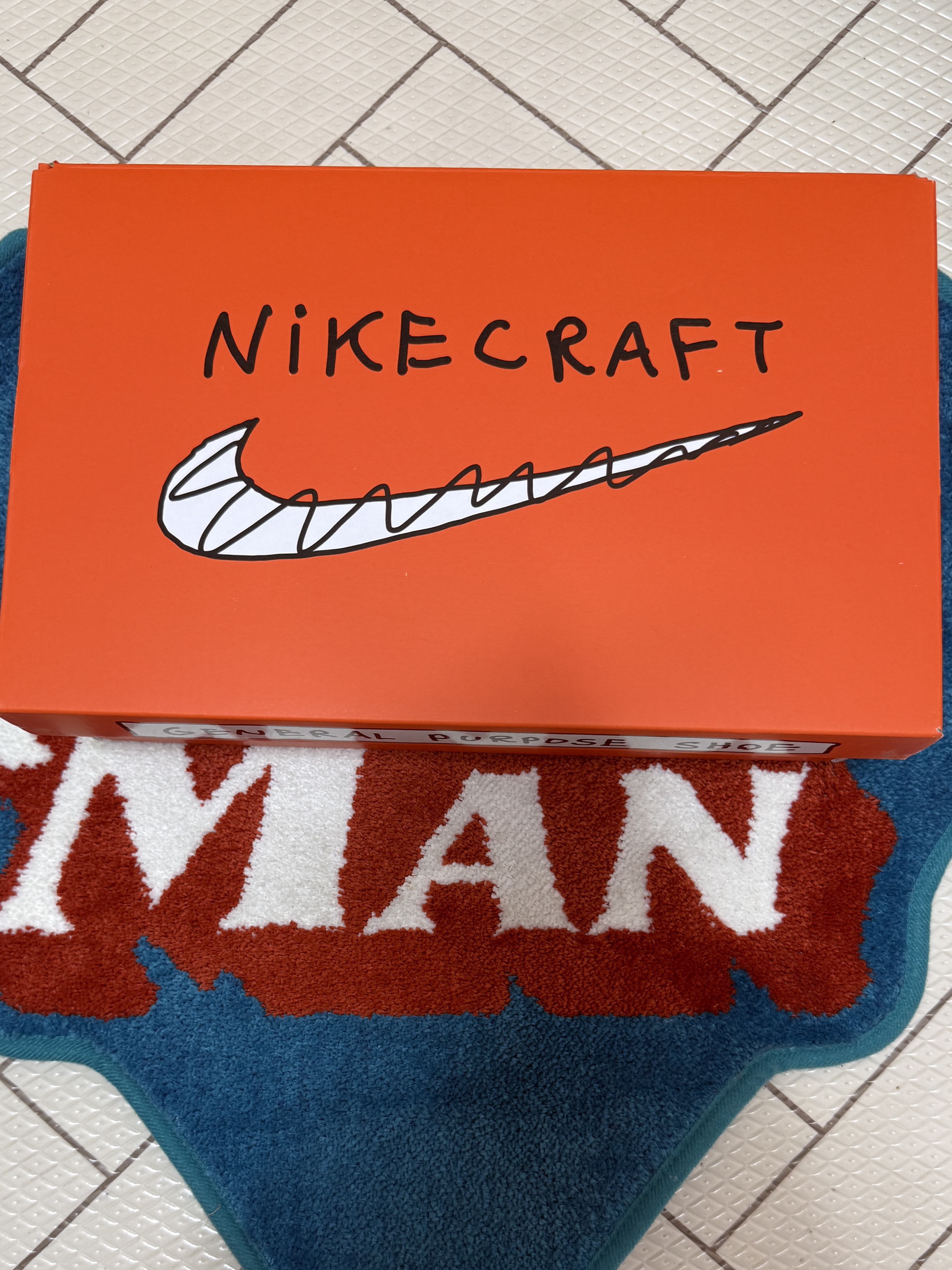 Nike x Tom Sachs General Purpose Shoe Pine Green University Gold 착용 스타일 - 5
