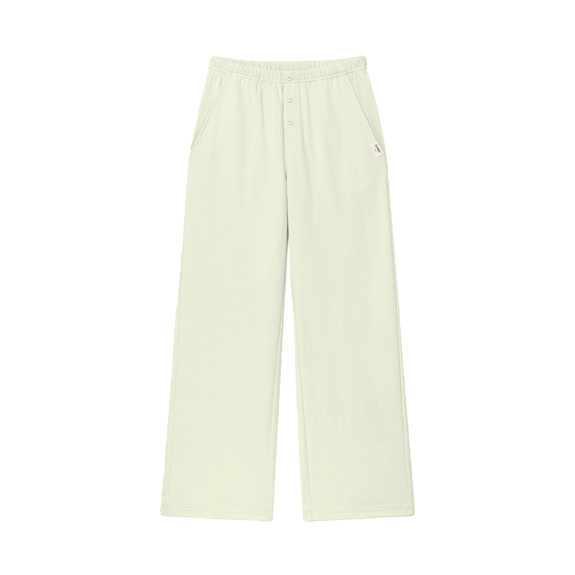 (W) 글로니 G 버튼 플라이 팬츠 피스타치오((W) Glowny G Button Fly Pants Pistachio) - 1