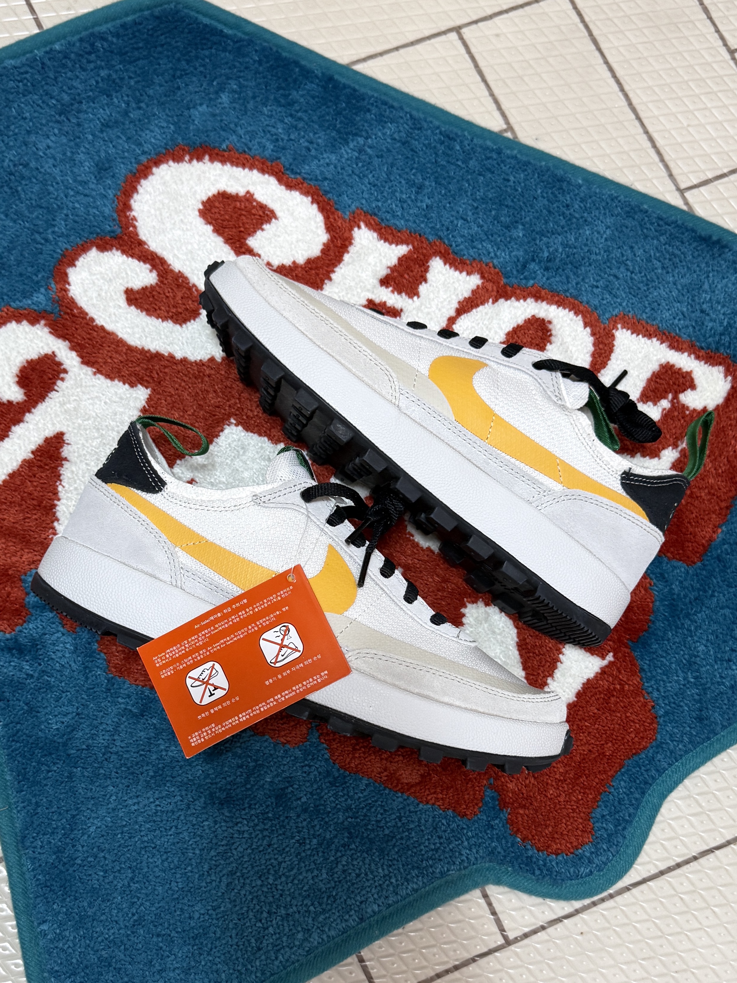 Nike x Tom Sachs General Purpose Shoe Pine Green University Gold 착용 스타일 - 2