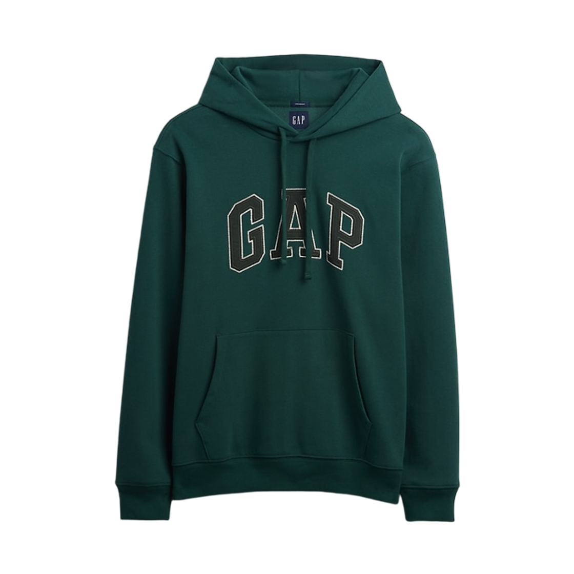(W) 갭 빈티지 소프트 아치 로고 후드 헌터 그린((W) Gap Vintage Soft Arch Logo Hoodie Hunter Green) - 1