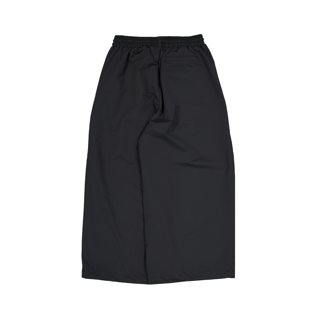 언더마이카 무.176 클래식 로고 베이직 와이드 트랙 팬츠 블랙(Undermycar Mu.176 Classic Logo Basic Wide Track Pants Black) - 2