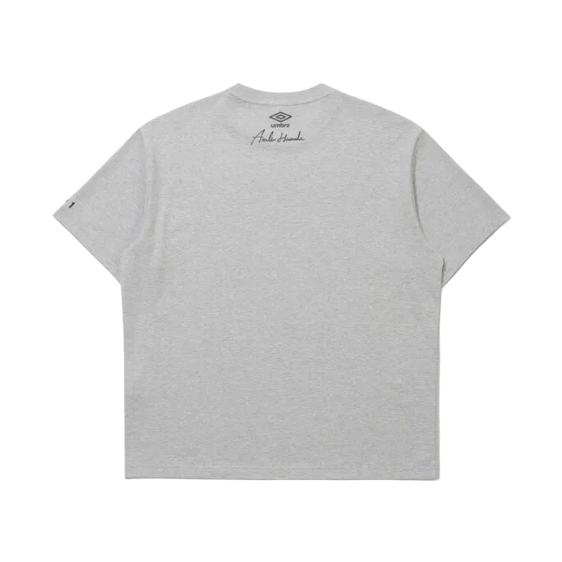 엄브로 x 아사히 하마다 핸드드로잉 로고 반팔 티셔츠 그레이(Umbro X Asahi Hamada Hand Drawing Logo Short Sleeve T-Shirt Gray) - 2