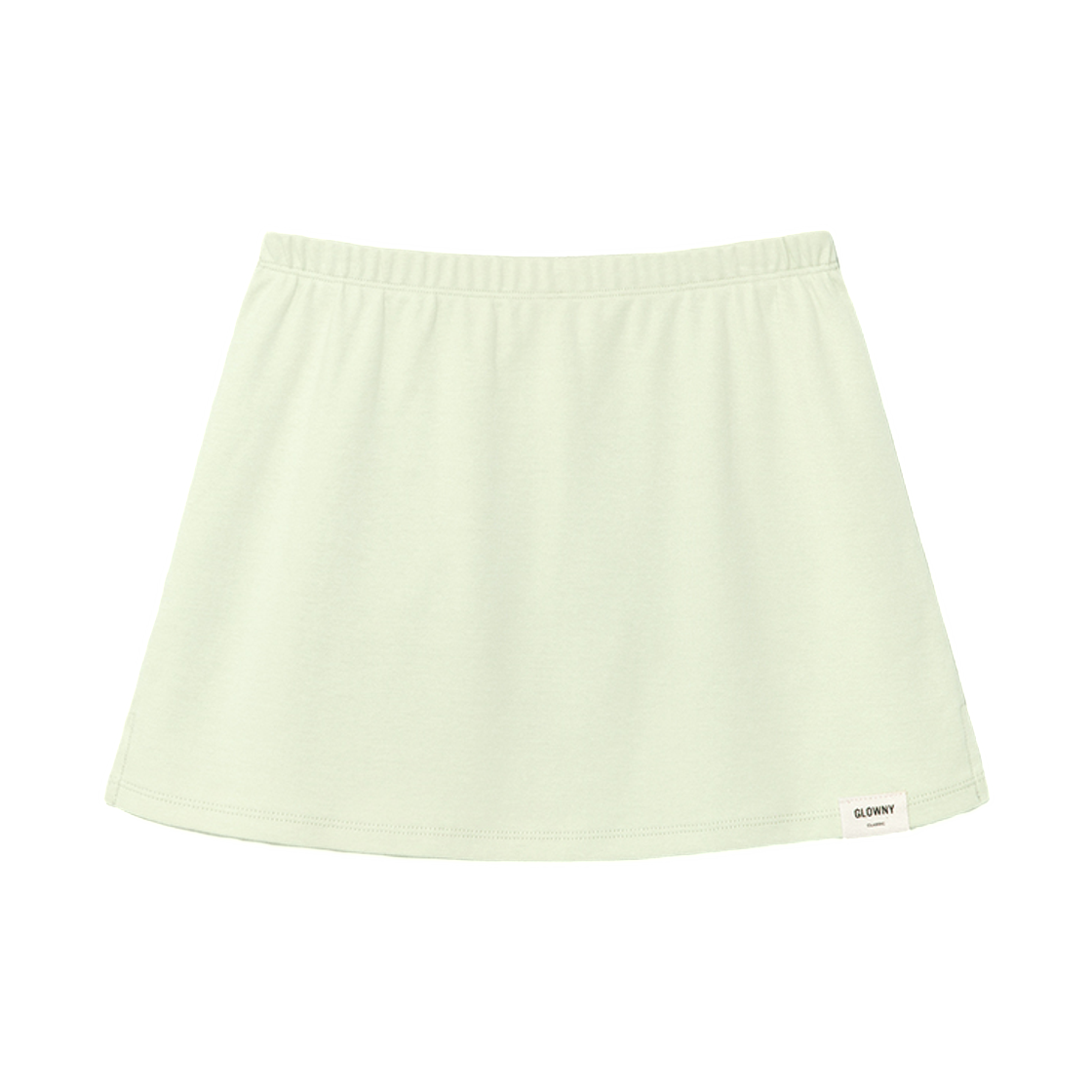 (W) 글로니 G 클래식 미니 스커트 피스타치오((W) Glowny G Classic Mini Skirt Pistachio)