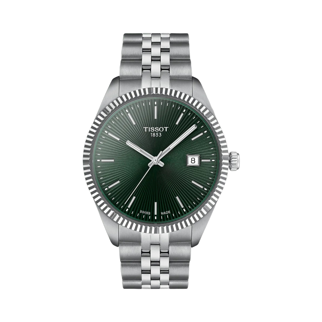 티쏘 발라드 쿼츠 40mm 스테인리스 스틸 그레이 그린(Tissot Ballade Quartz 40mm Stainless Steel Grey Green) - 1