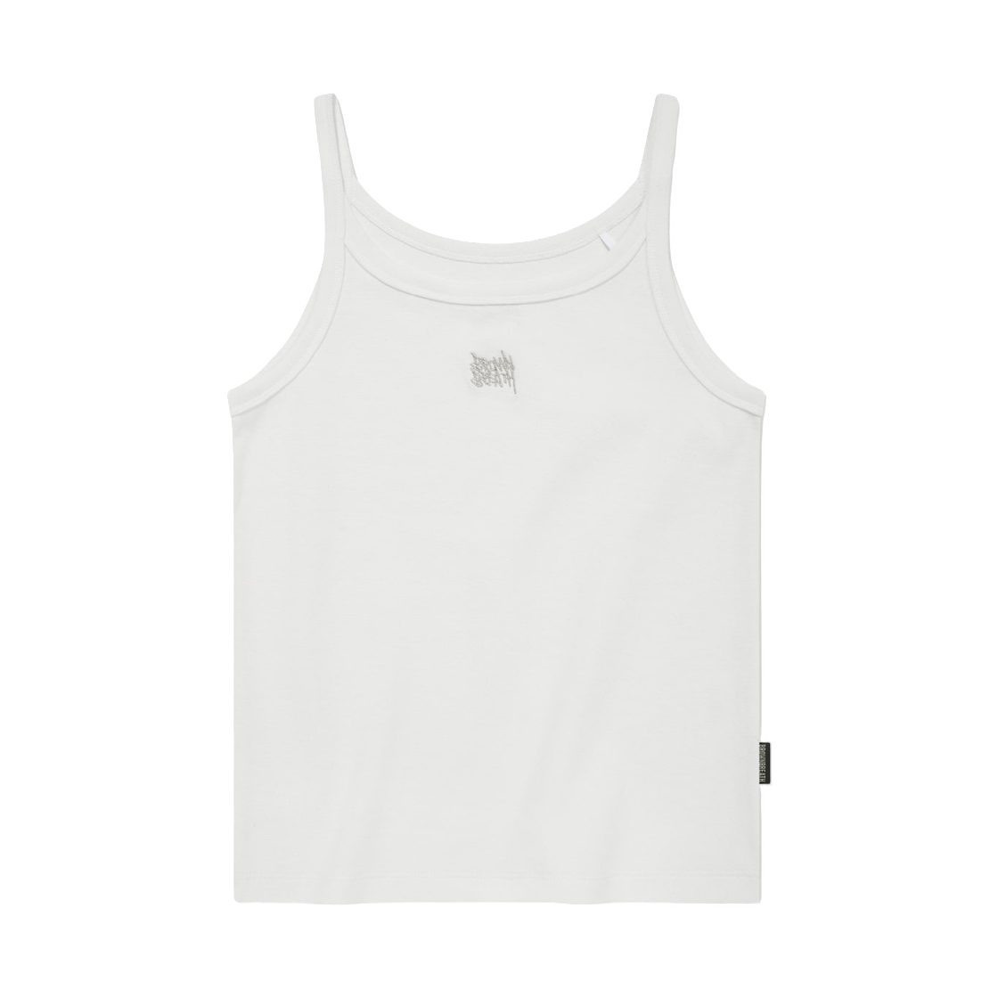 BLMWSTW31WT (W) Brownbreath Tag Frice Sleeveless White
