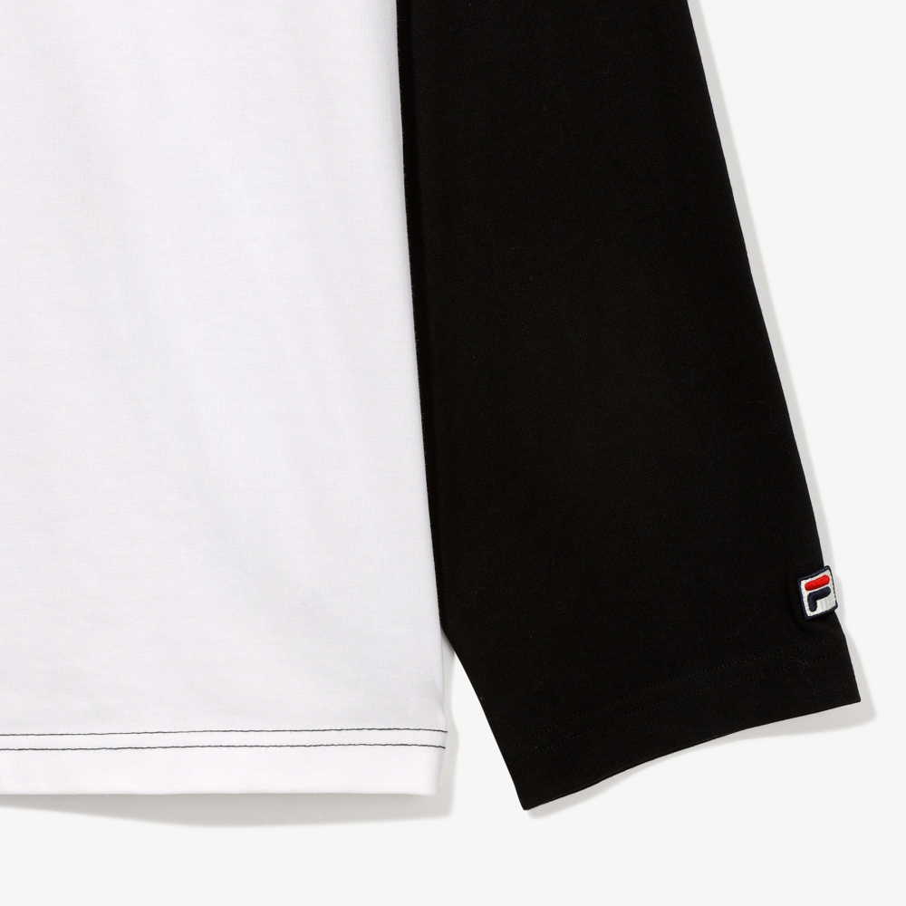 [6% 적립] 휠라 HERITAGE COLLECTION 바운스 래글런 그래픽 긴팔티 블랙([6% 적립] FILA HERITAGE COLLECTION Back Big Graphic Long Sleeve T-Shirt Black) - 5
