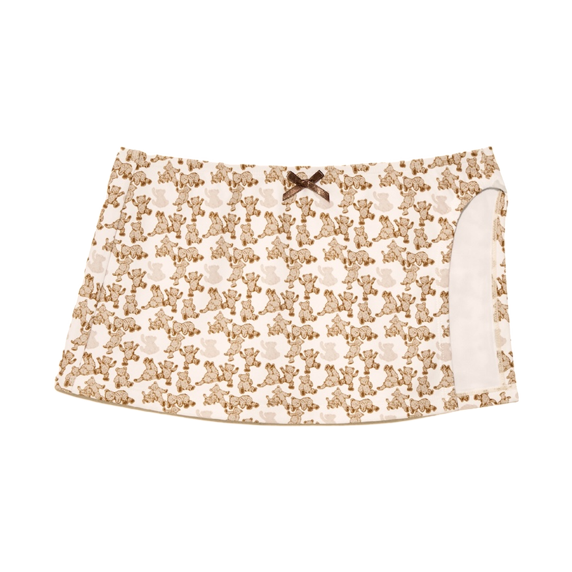 (W) 글로니 허깅 비키니 스커트 밀크 베어((W) Glowny Hugging Bikini Skirt Milk Bear) - 1