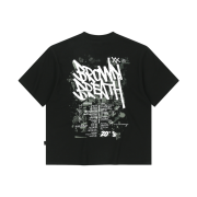 Brownbreath 20th Anniv Tag T-Shirt Black