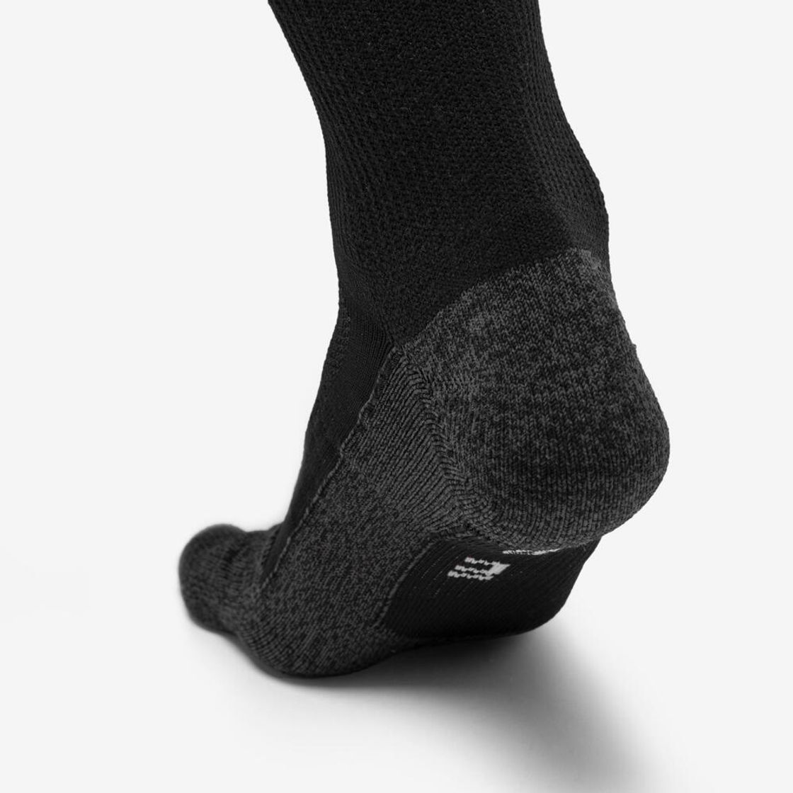 데카트론 러닝 중목 발가락 양말 1켤레 런 900 스모크 블랙(DECATHLON Running Mid-Calf Toe Socks 1 Pair Run 900 Smoke Black) - 6