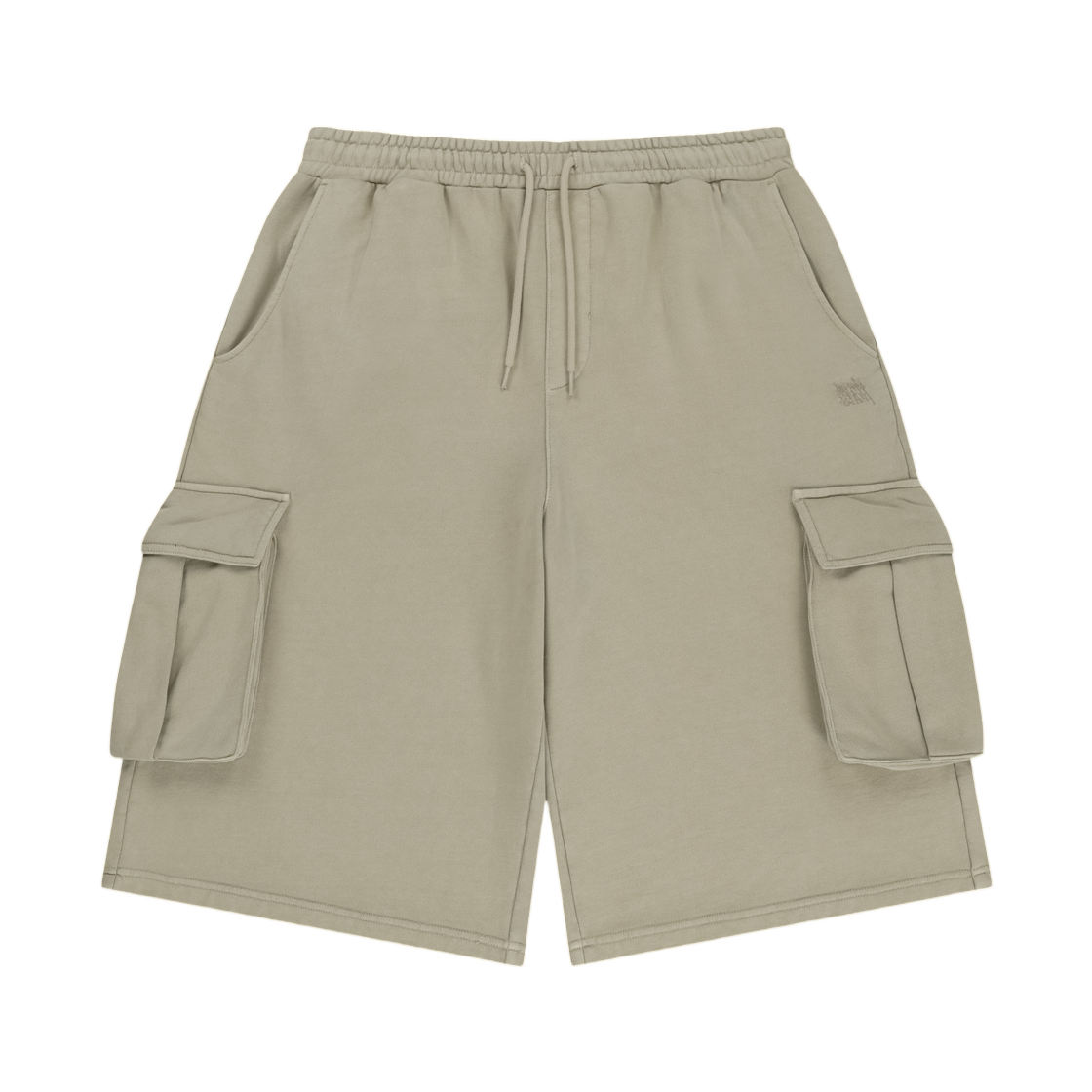 BLMMPS007BE Brownbreath Dyed Pigment Shorts Beige
