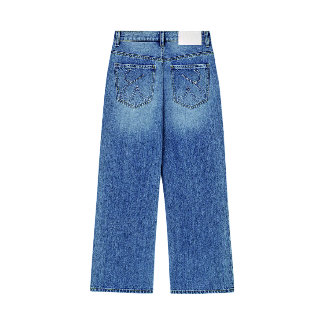 (W) 글로니 한나 진 블루((W) Glowny The Hannah Jeans Blue) - 2