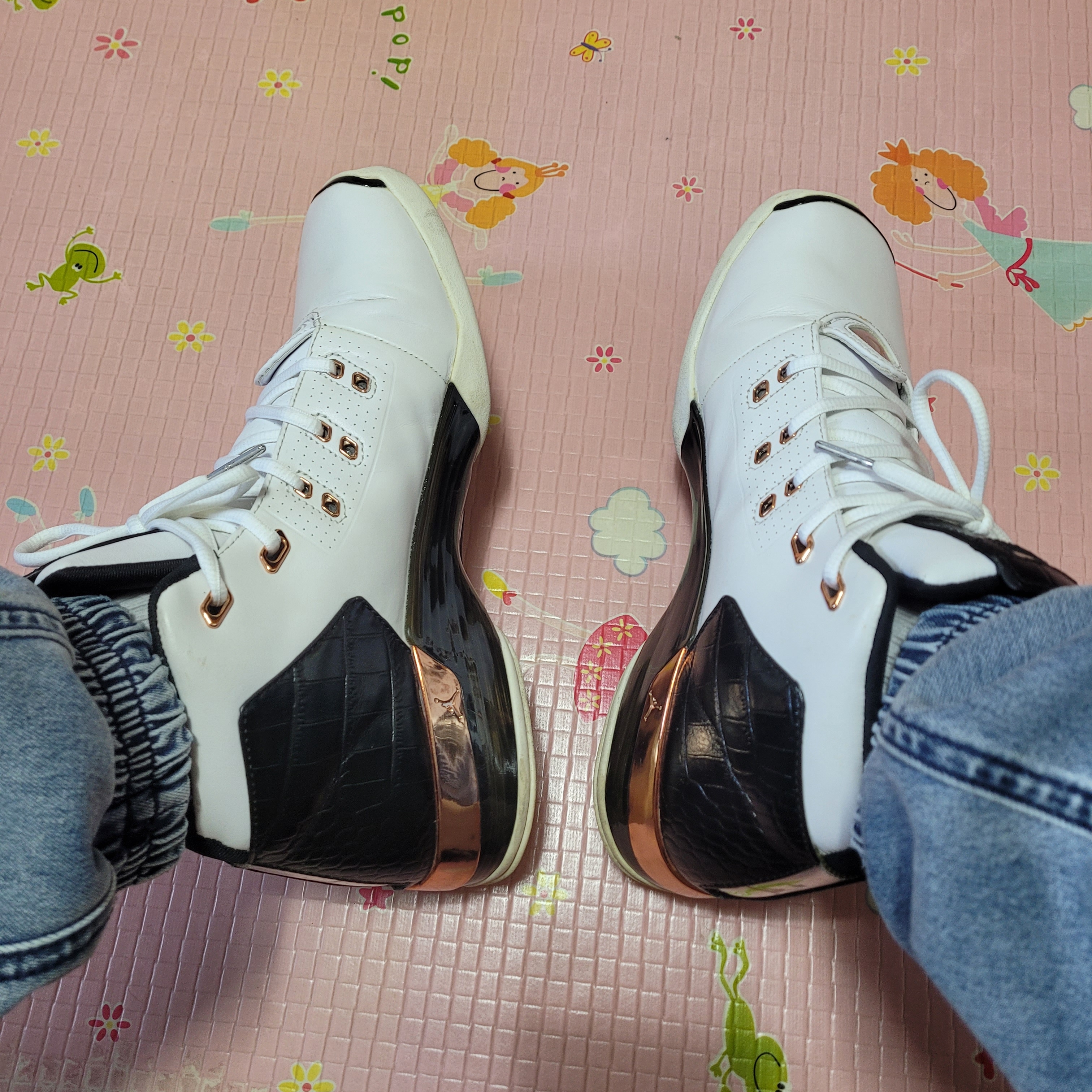 Jordan 17 Retro Copper 2016 착용 스타일 - 1