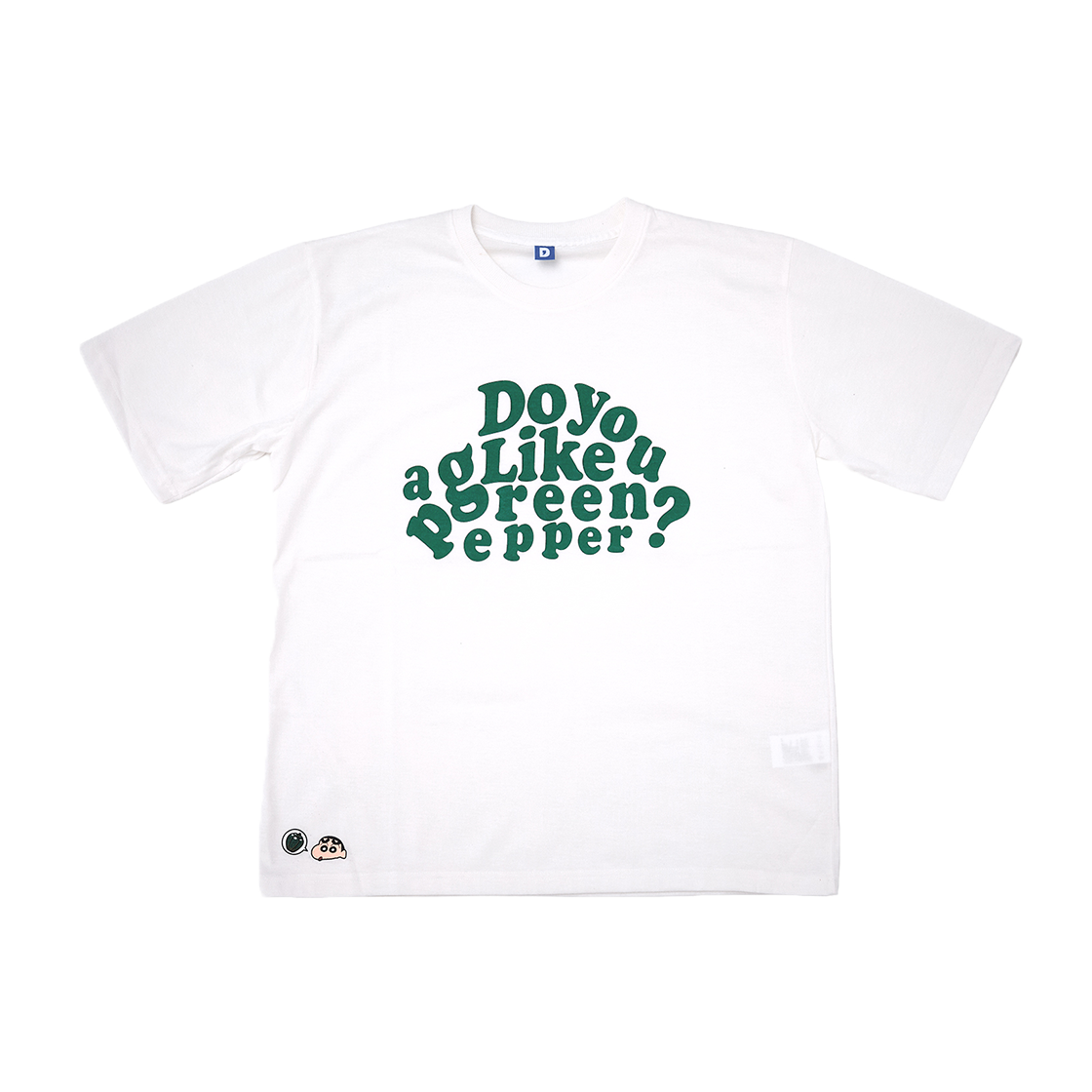 댄꼼마 X 짱구 얼굴모양 그래픽 반팔티셔츠(DANCOMMA x Crayon Shin-chan Face Graphic Short Sleeve T-Shirt)
