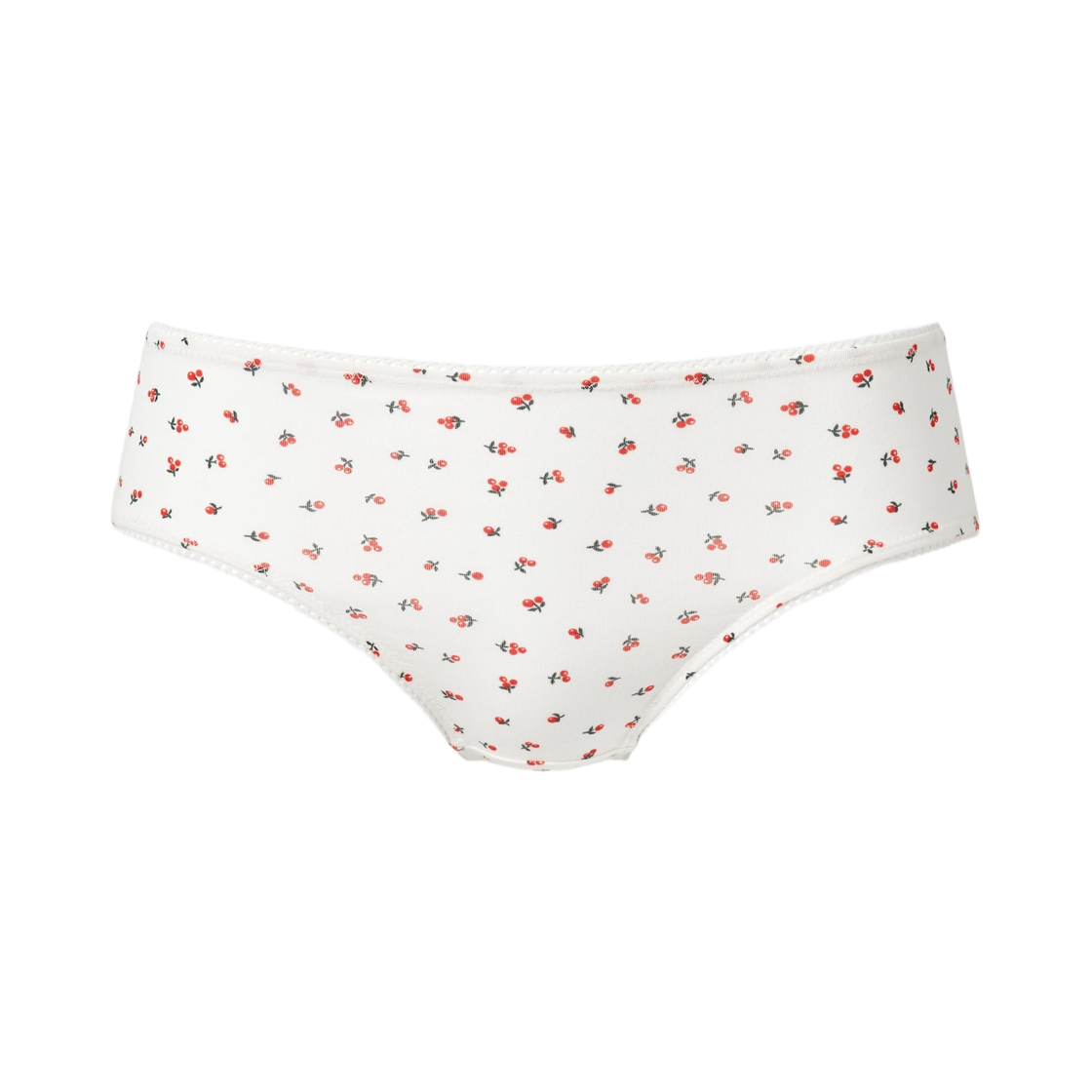 480904-01 (W) Uniqlo Middle Waist Cherry Brief Off White