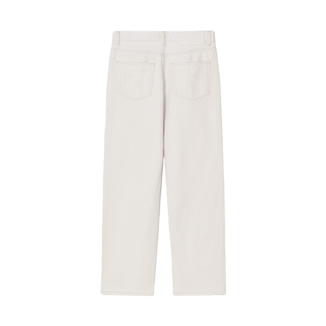 (W) 글로니 엠마 진 화이트((W) Glowny The Emma Jeans White) - 2