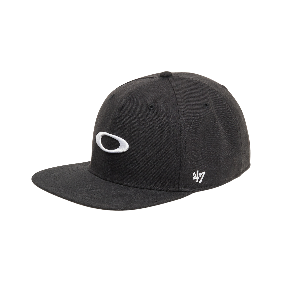 FOS901222-09V Oakley x 47 Brand B1B Ellipse Hat Blackout White