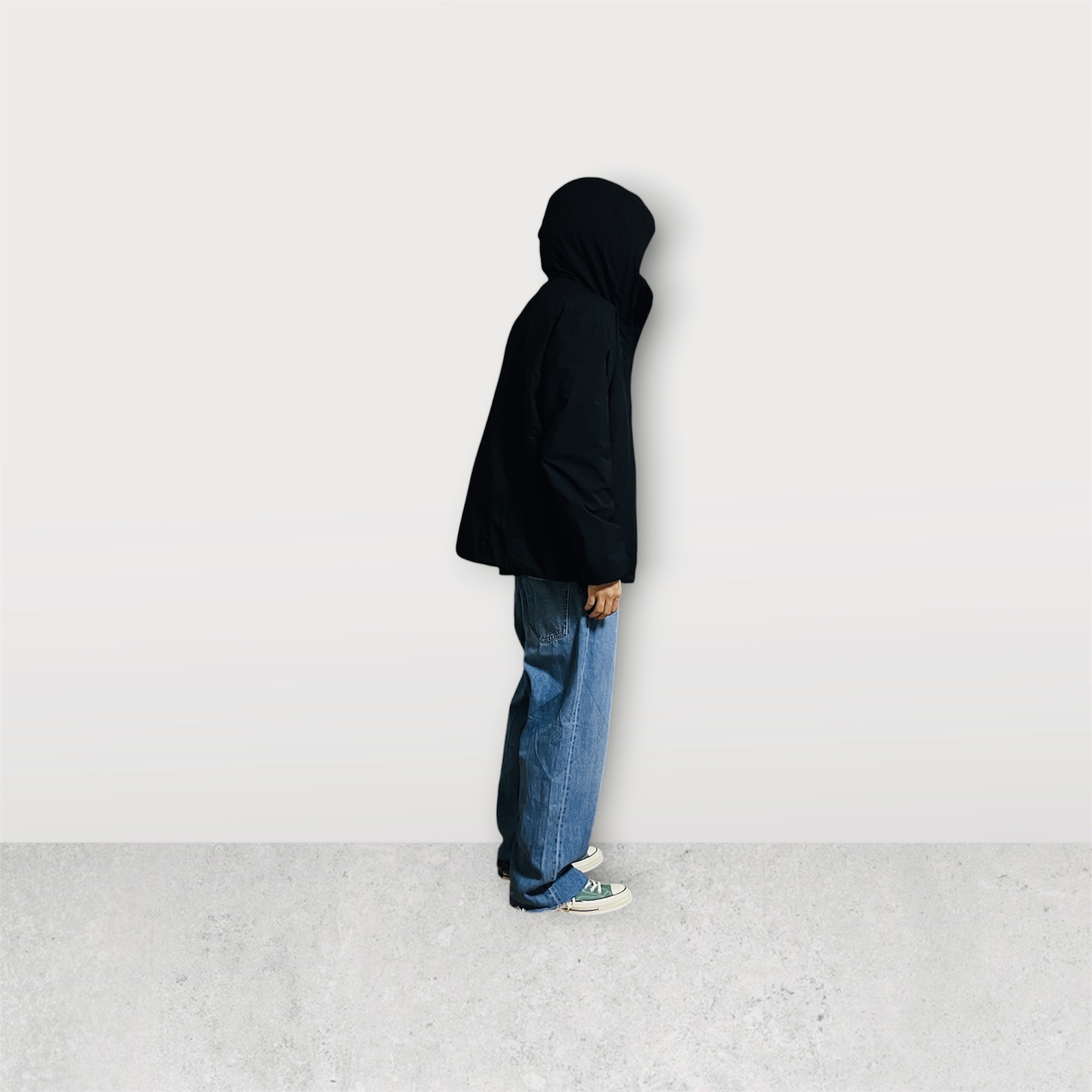 Cav Empt 1992 Washed Nep Denim Indigo - 26SS 착용 스타일