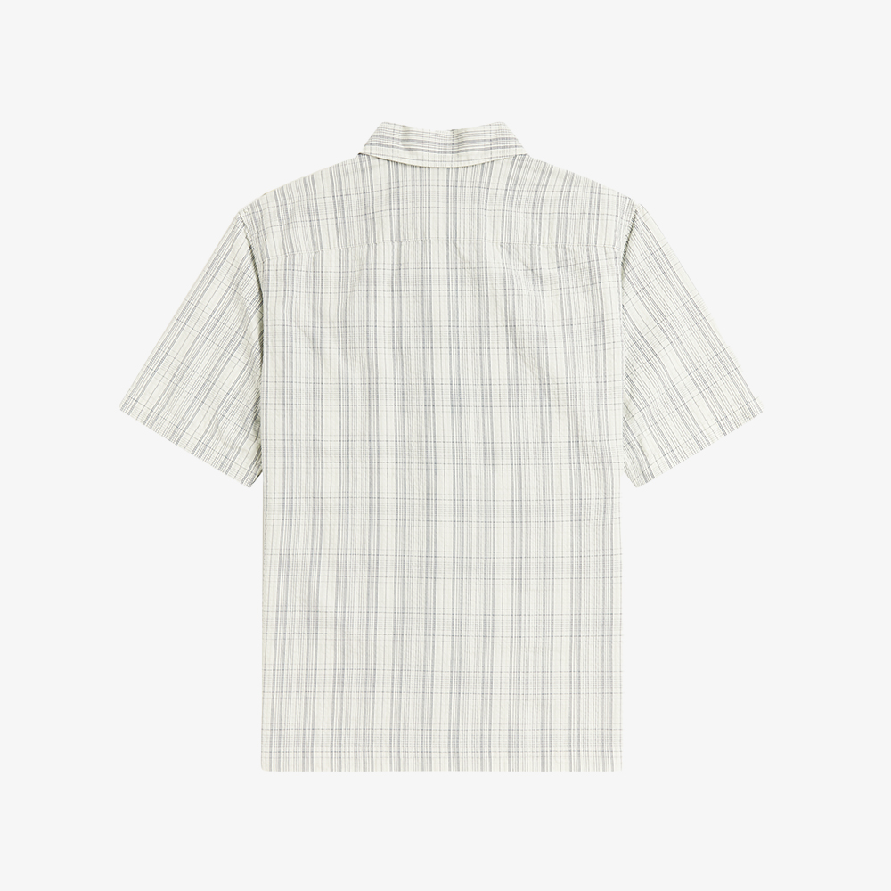 프레드페리 시어서커 체크 셔츠 에크루(Fred Perry Seersucker Check Shirt Ecru) - 6