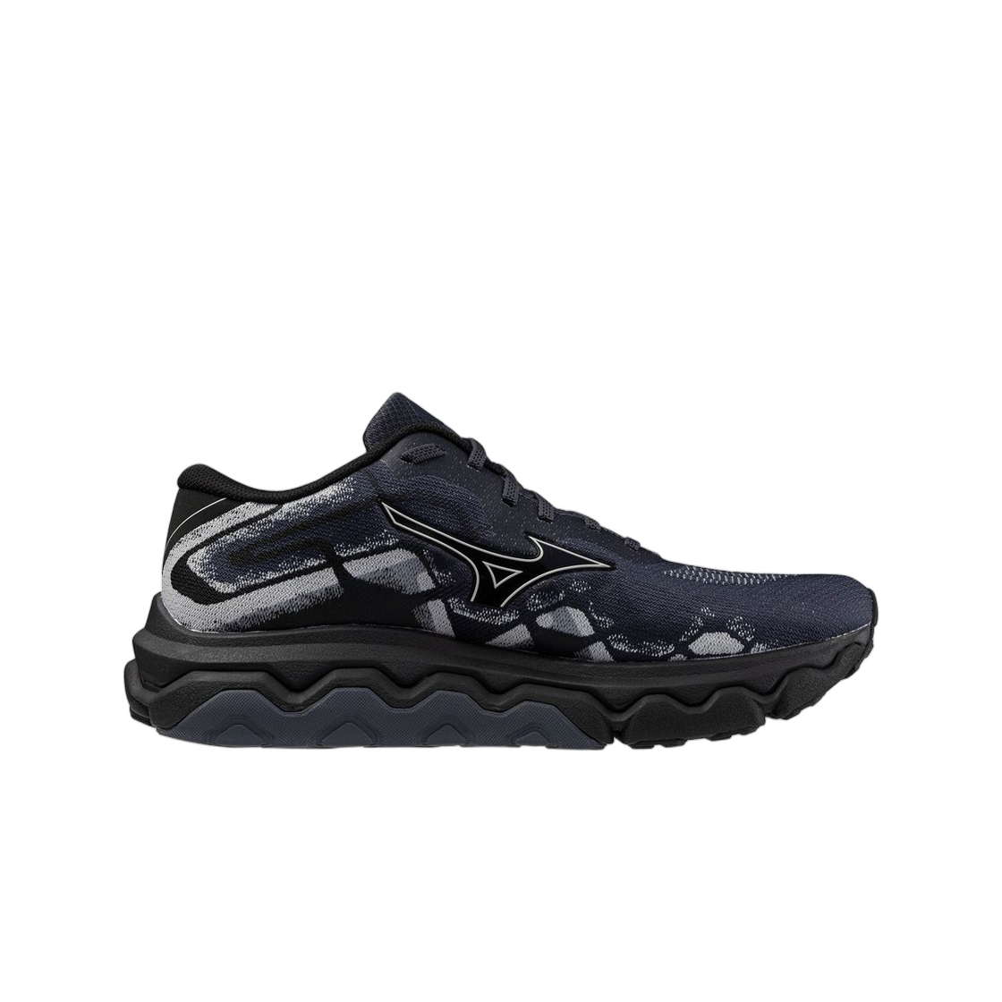 J1GC242653 Mizuno Wave Horizon 7 India Ink Nimbus Cloud Black