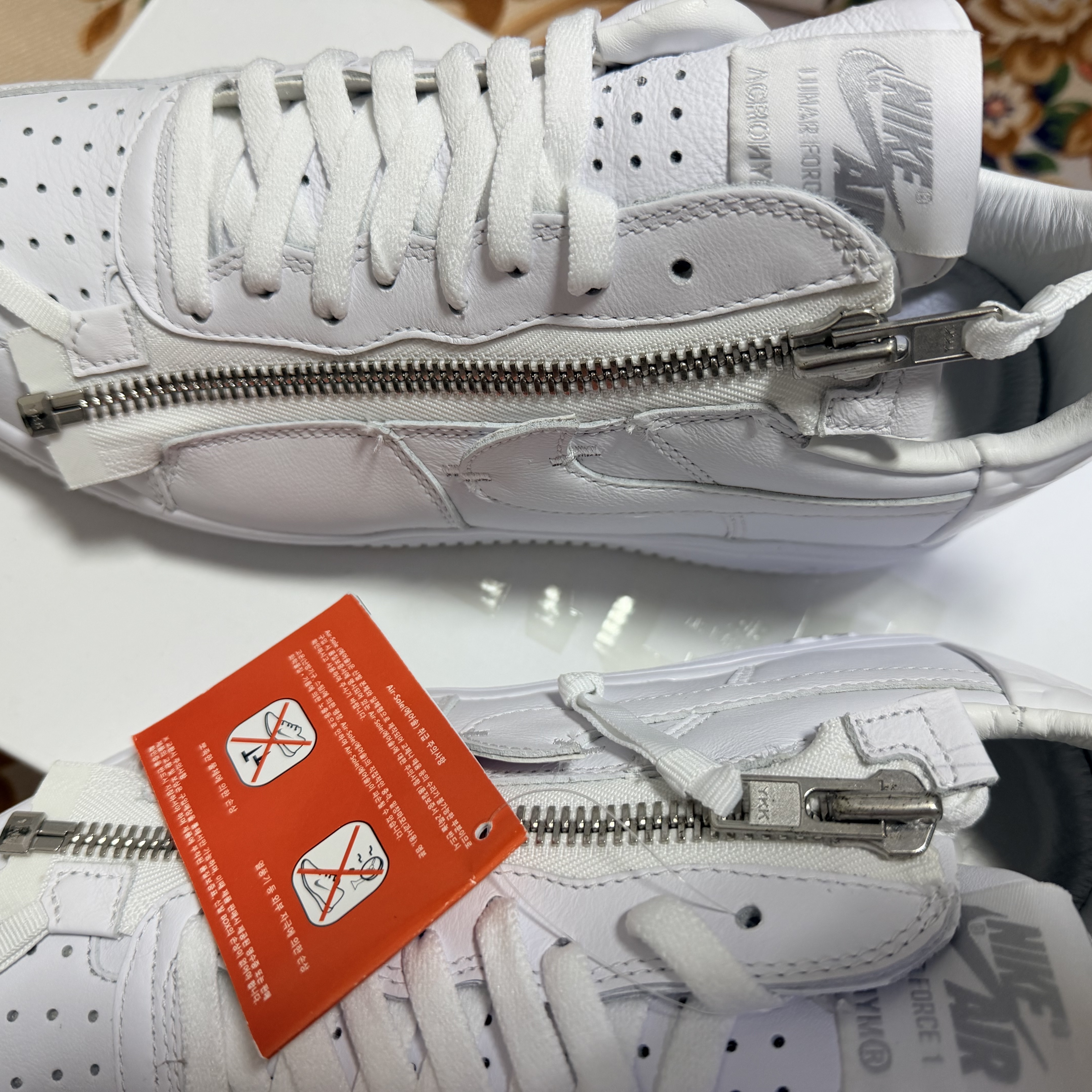 Nike x Acronym Lunar Force 1 SP AF100 착용 스타일
