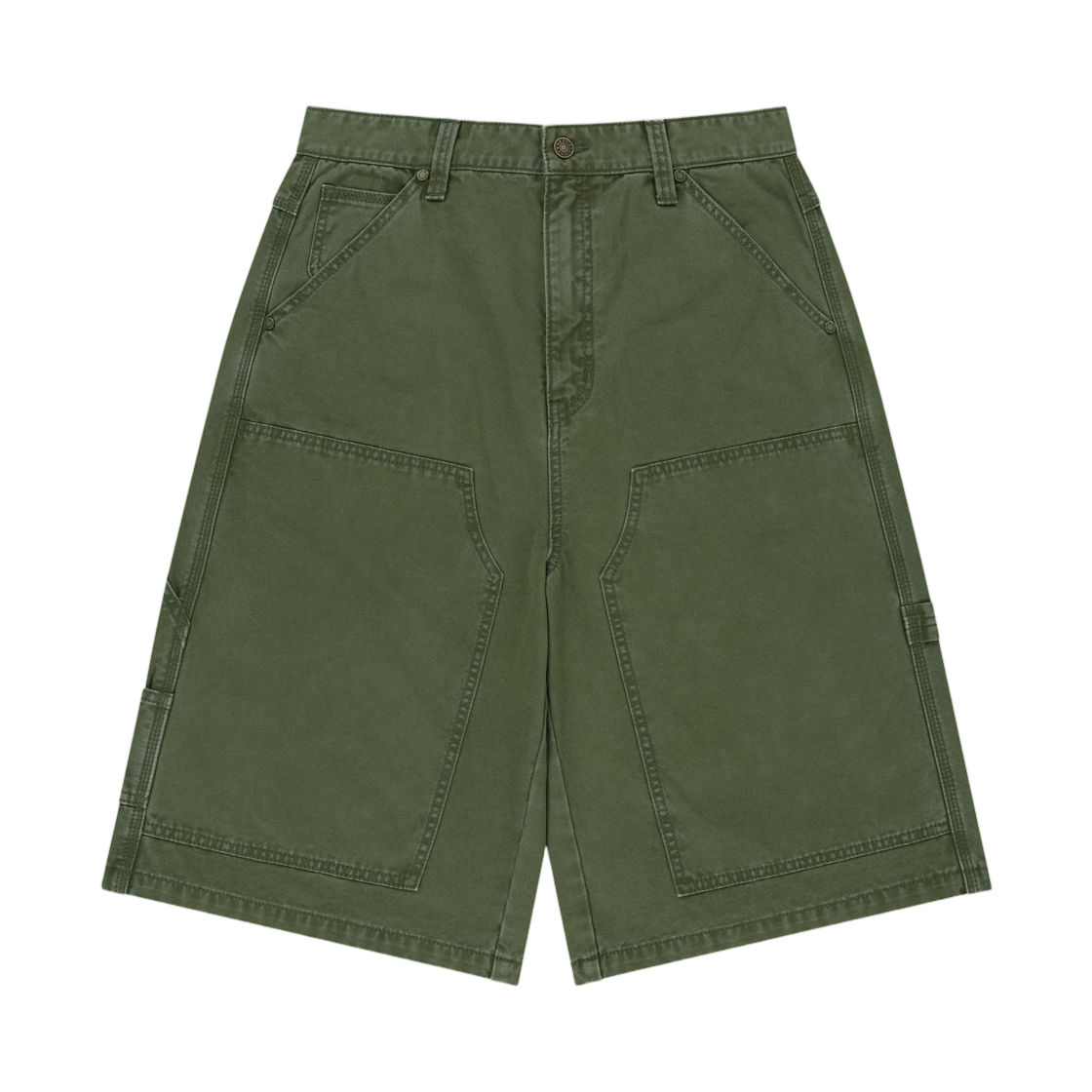 BLMMPS009KH Brownbreath Carpenter Pigment Shorts Khaki