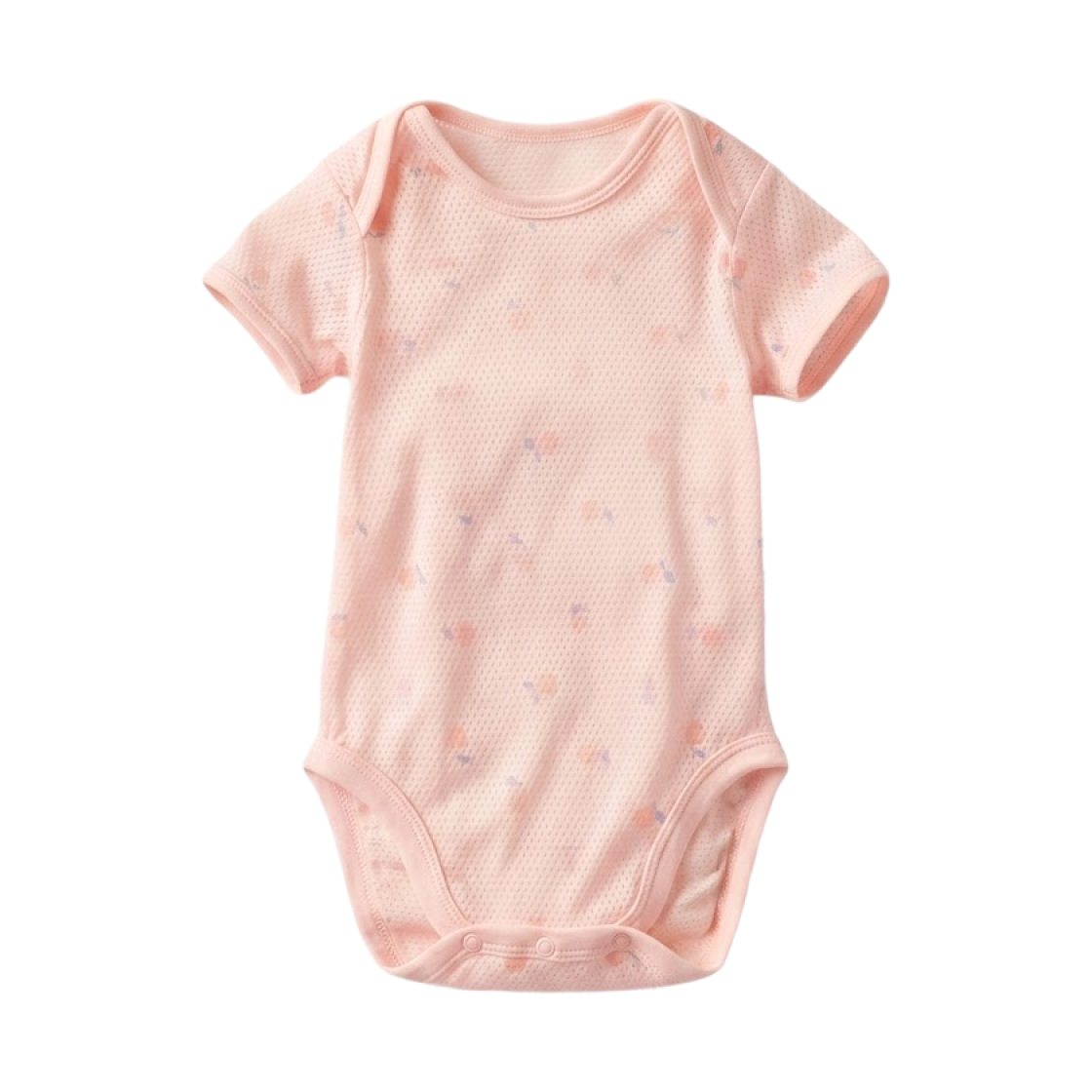 481772-11 (Kids) Uniqlo Cotton Mesh Inner Bodysuit Pink - JP