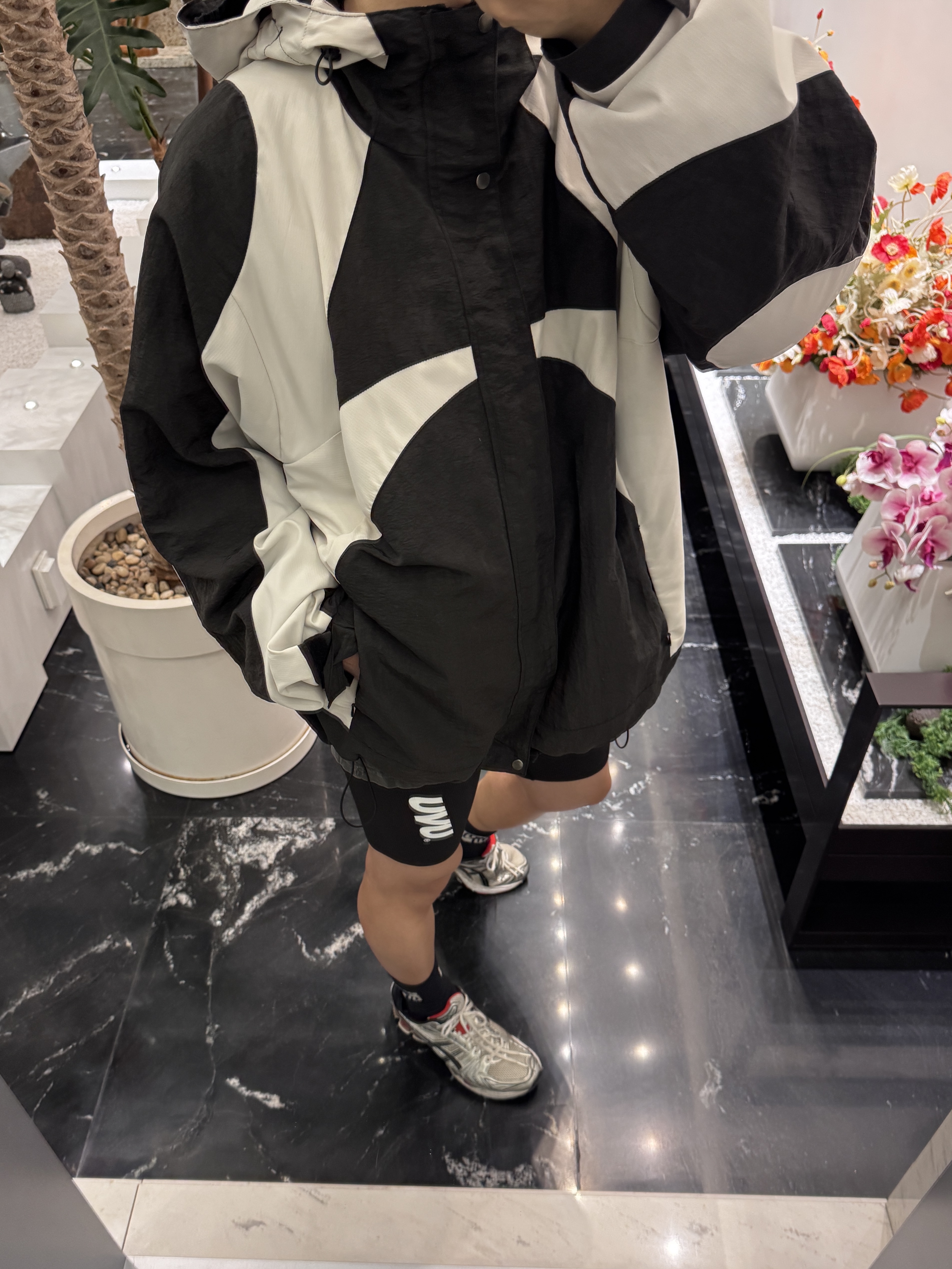 UVU Half Tight 2.0 Black 착용 스타일