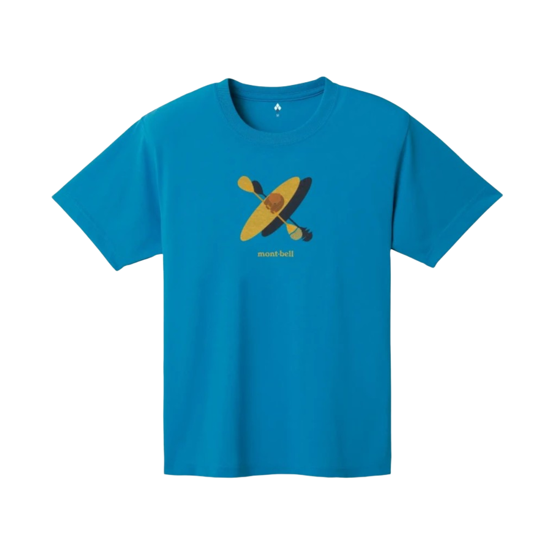 1114844 Montbell Wickron Kayaking Bear T-Shirt Turquoise