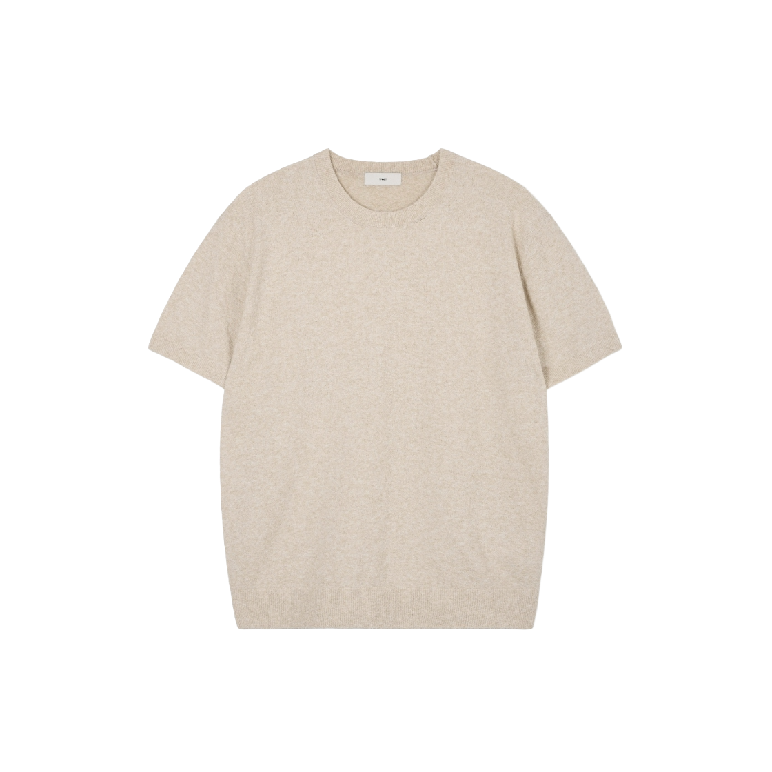 티엔지티 테리 크루넥 니트 멜란지베이지(TNGT Terry Crewneck Knit Melange Beige)