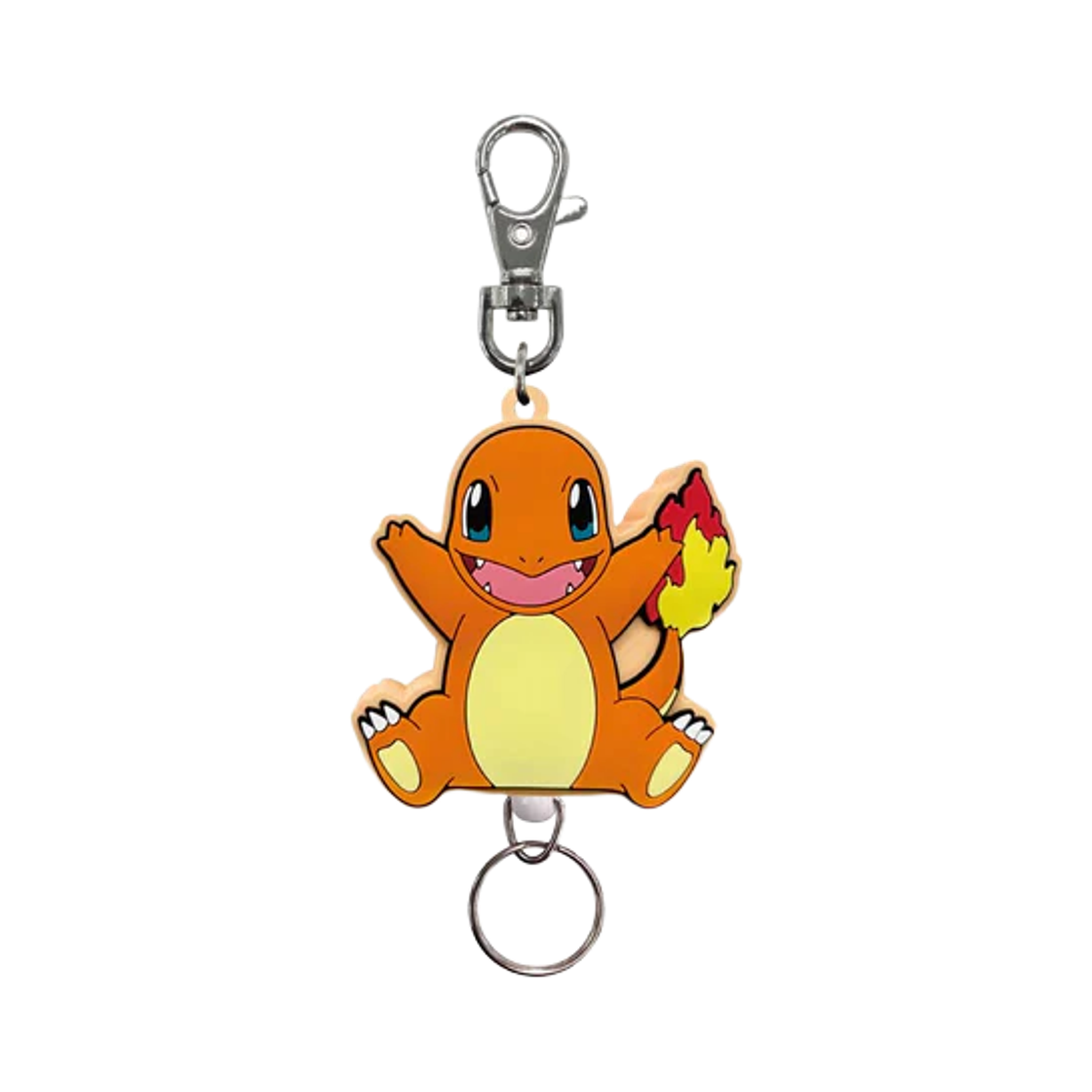 포켓몬 러버 릴 파이리 시팅 키체인(Pokemon Rubber Reel Charmander Sitting Keychain)