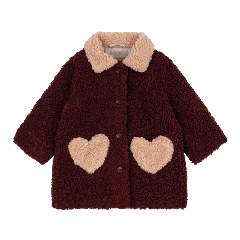 콩제슬래드 칼린 코트 하트(Konges Sløjd Calin Coat Grs Cabernet)