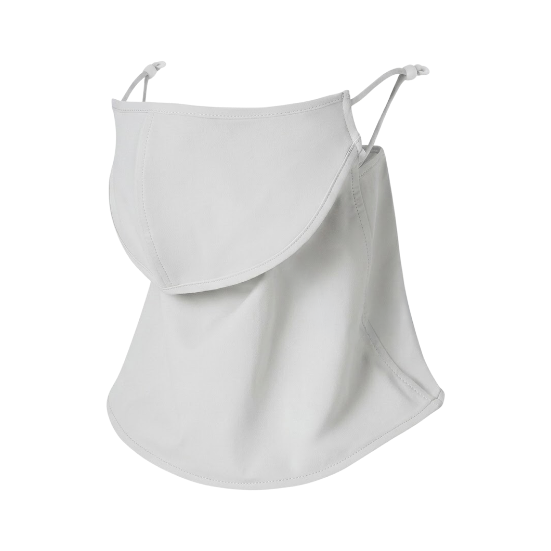 481618-02 Uniqlo Airism UV Cut Face Cover Light Gray