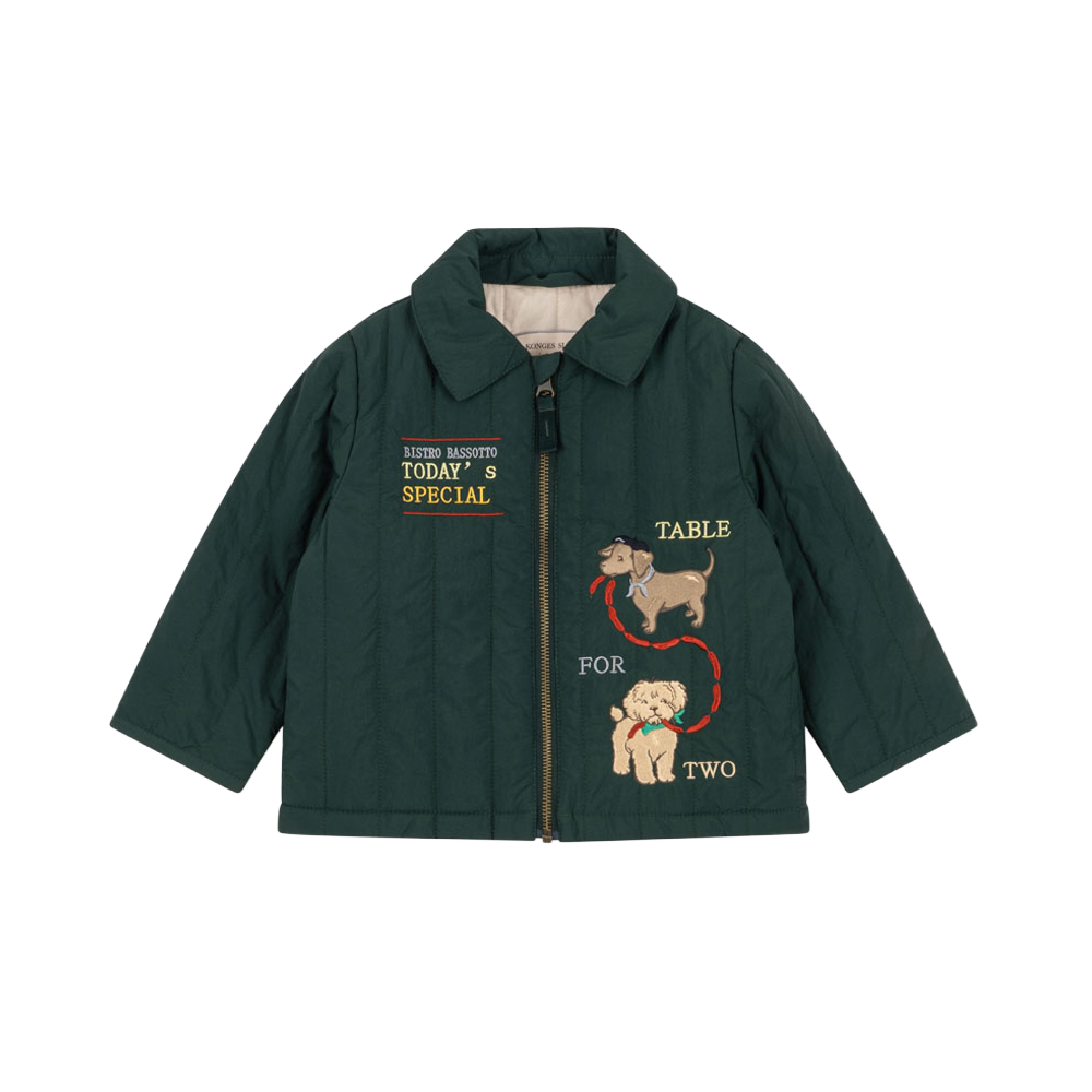 콩제슬래드 주노 카라 자켓 그린(Konges Sløjd Juno Collar Jacket Pine Grove)