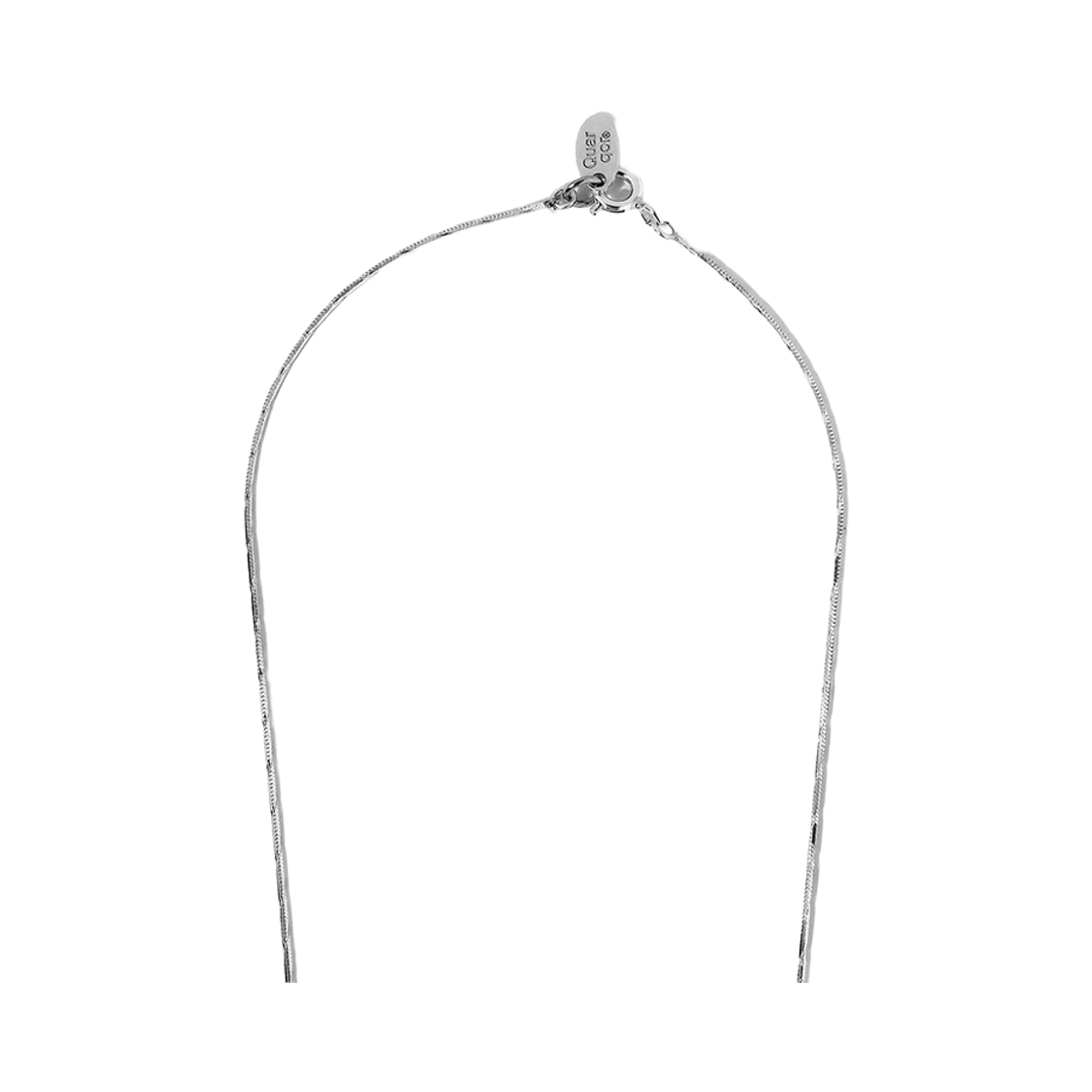 쿼르코어 #7516 실버92.5 넥클리스(Quarqor #7516 silver92.5 Necklace) - 2