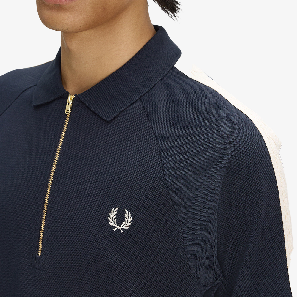 프레드페리 케이블 테잎 폴로 셔츠 네이비(Fred Perry Cable Taped Polo Shirt Navy) - 4