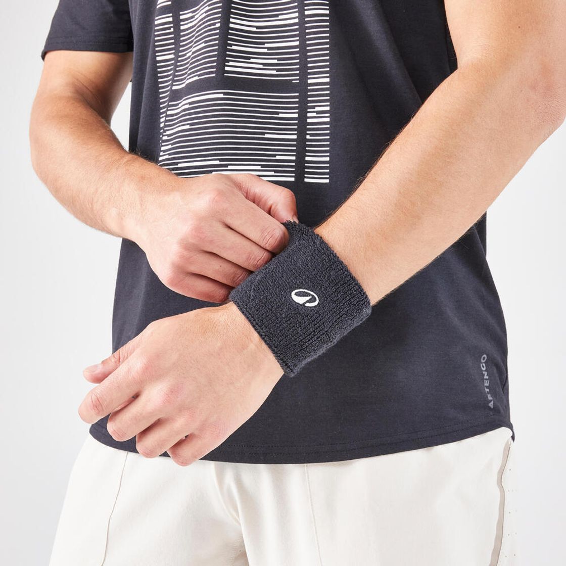 데카트론 스포츠 손목밴드 TW100 스모크 블랙(DECATHLON Sports Wristband TW100 Smoke Black) - 7