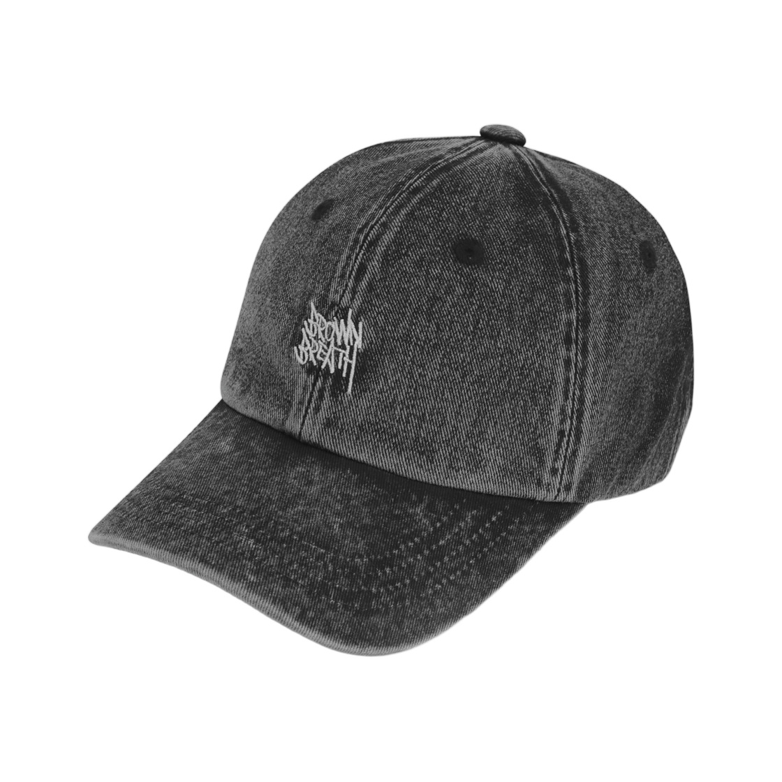 브라운브레스 워싱 태그 캡 블랙(Brownbreath Washing Tag Cap Black) - 1
