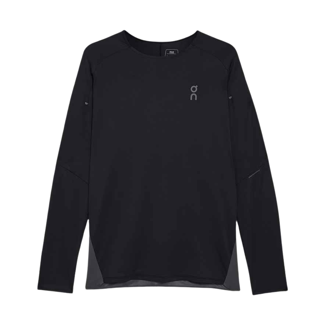 온 러닝 퍼포먼스 롱 티셔츠 블랙 이클립스(On Running Performance Long T-Shirt Black Eclipse)