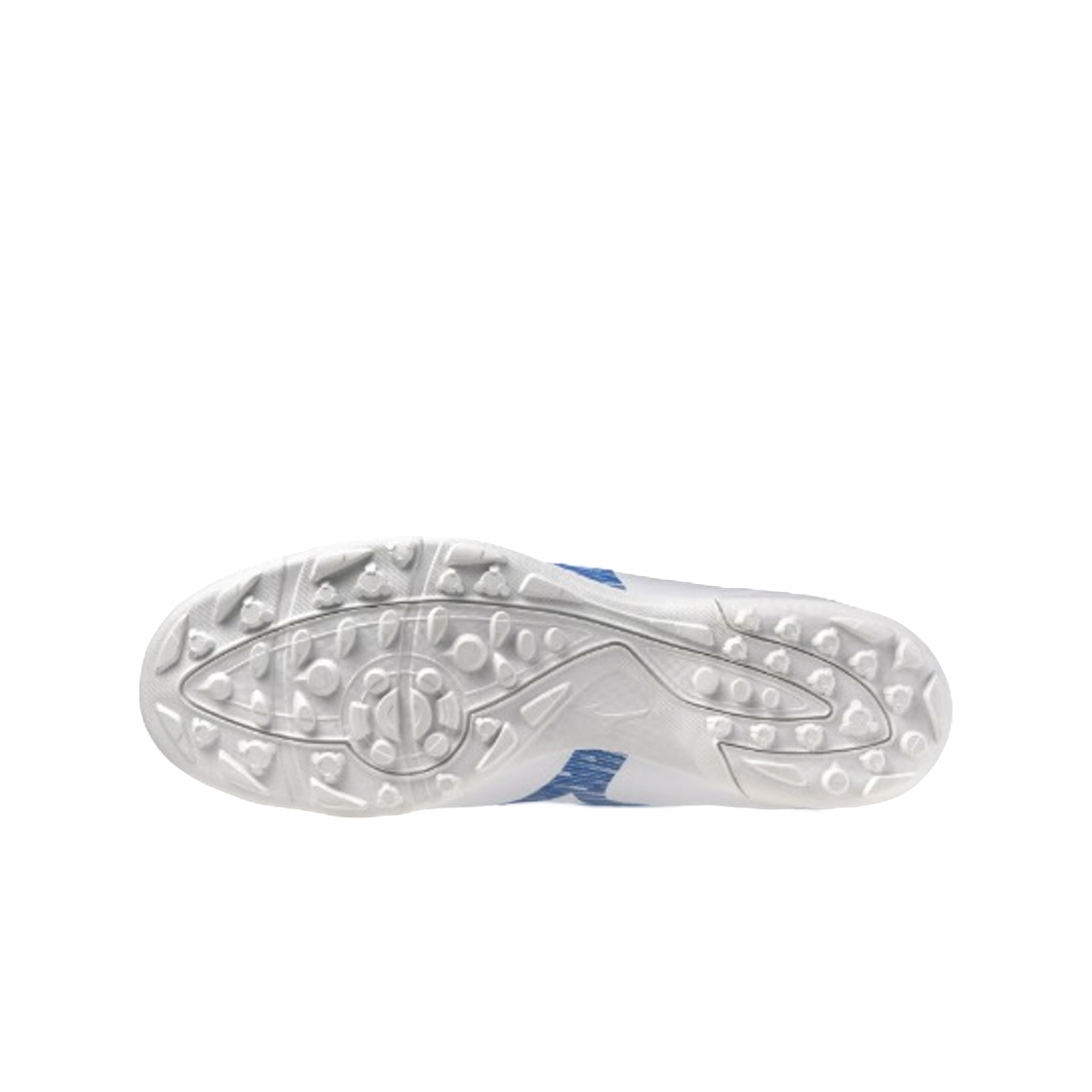 미즈노 모나르시다 네오 살라 클럽 TF 화이트 레이저 블루(Mizuno Monarcida Neo Sala Club Tf White Laser Blue) - 2
