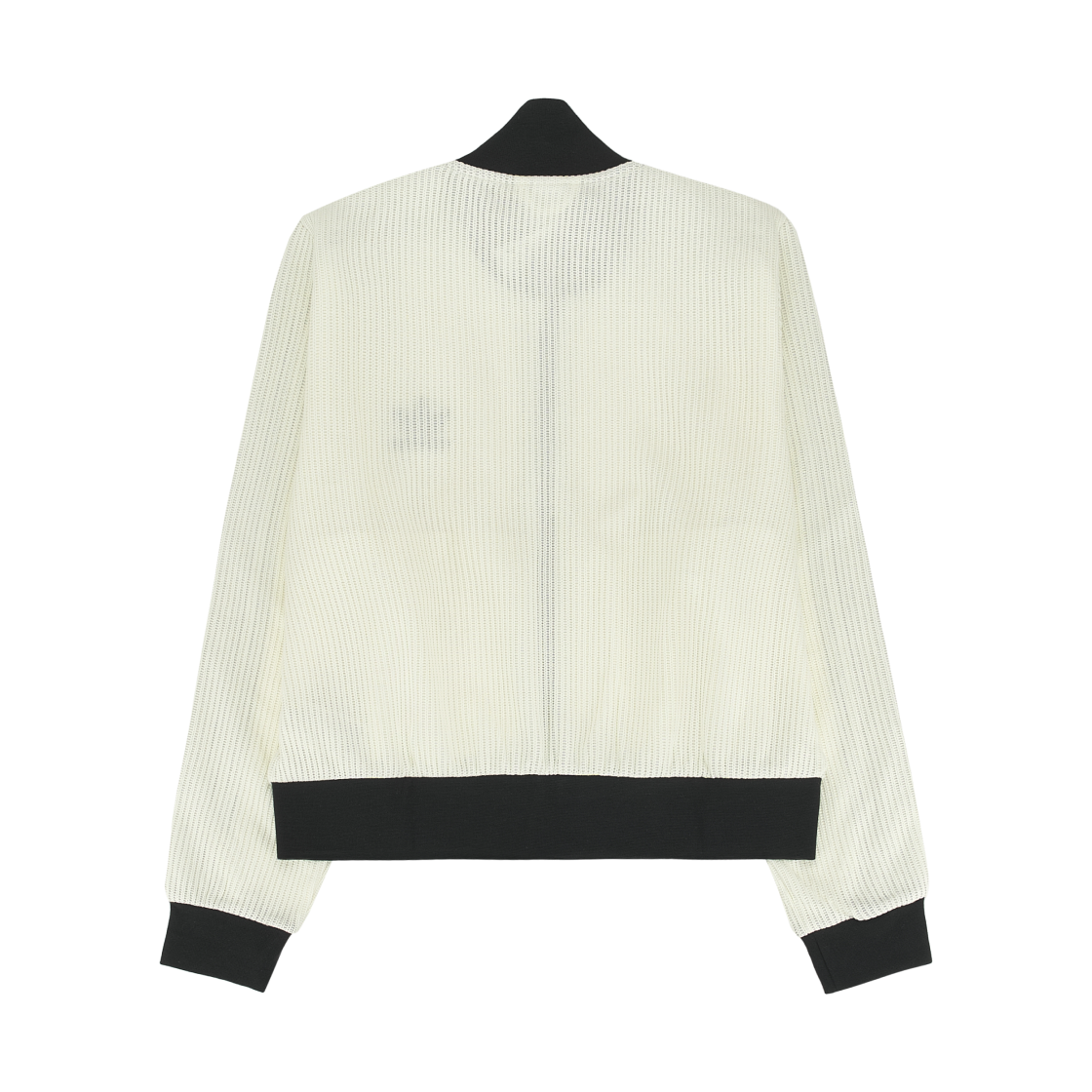 (W) 아디다스 오리지널스 니트 트랙탑 오프 화이트 - KR 사이즈((W) Adidas Originals Knit Track Top Off White - KR Sizing) - 2
