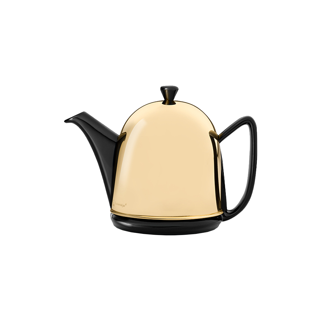 3737 BREDEMEIJER Manto Teapot Gold Black 1.0L